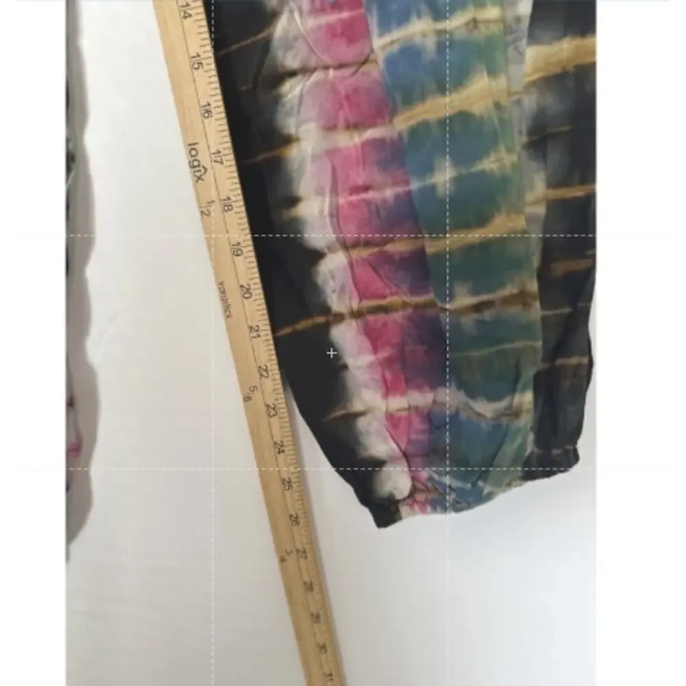 Earthbound Trading Co🌿Tie Dye Harem Pants Women’s Small Boho Festival Lounge - Picture 6 of 8